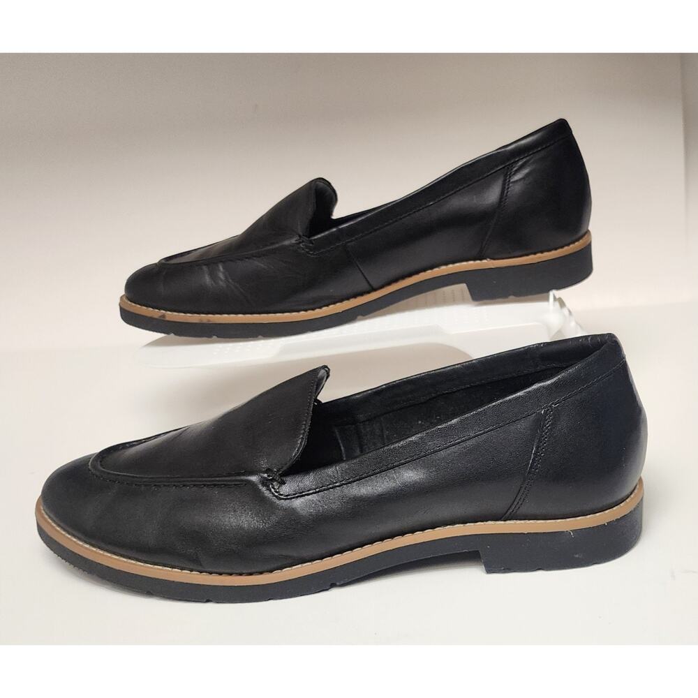 ALDO Women's Rheildanflex Leather Casual Loafer Shoes Black Size US 9 - Picture 7 of 9